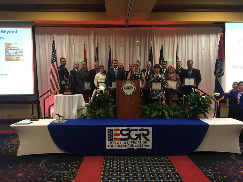 Department of Defense’s MO ESGR Program’s Above and Beyond Award