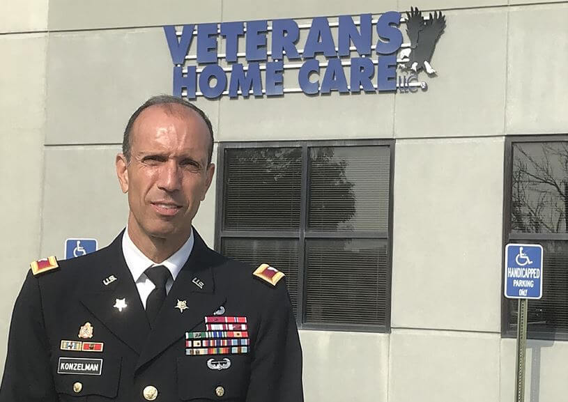 Highly Decorated US Army Colonel Joins Veterans Home Care As Intern