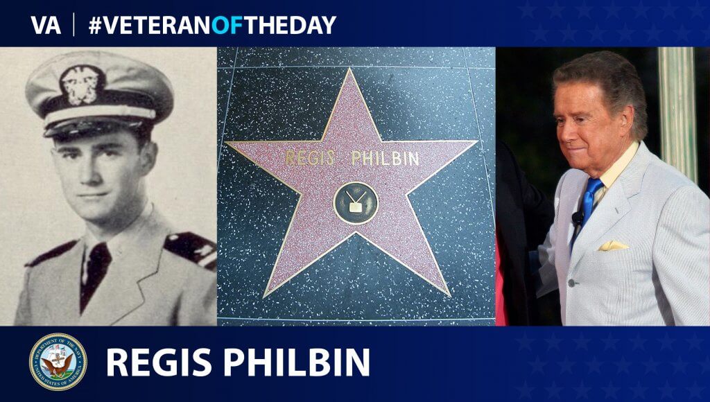 Regis Philbin navy